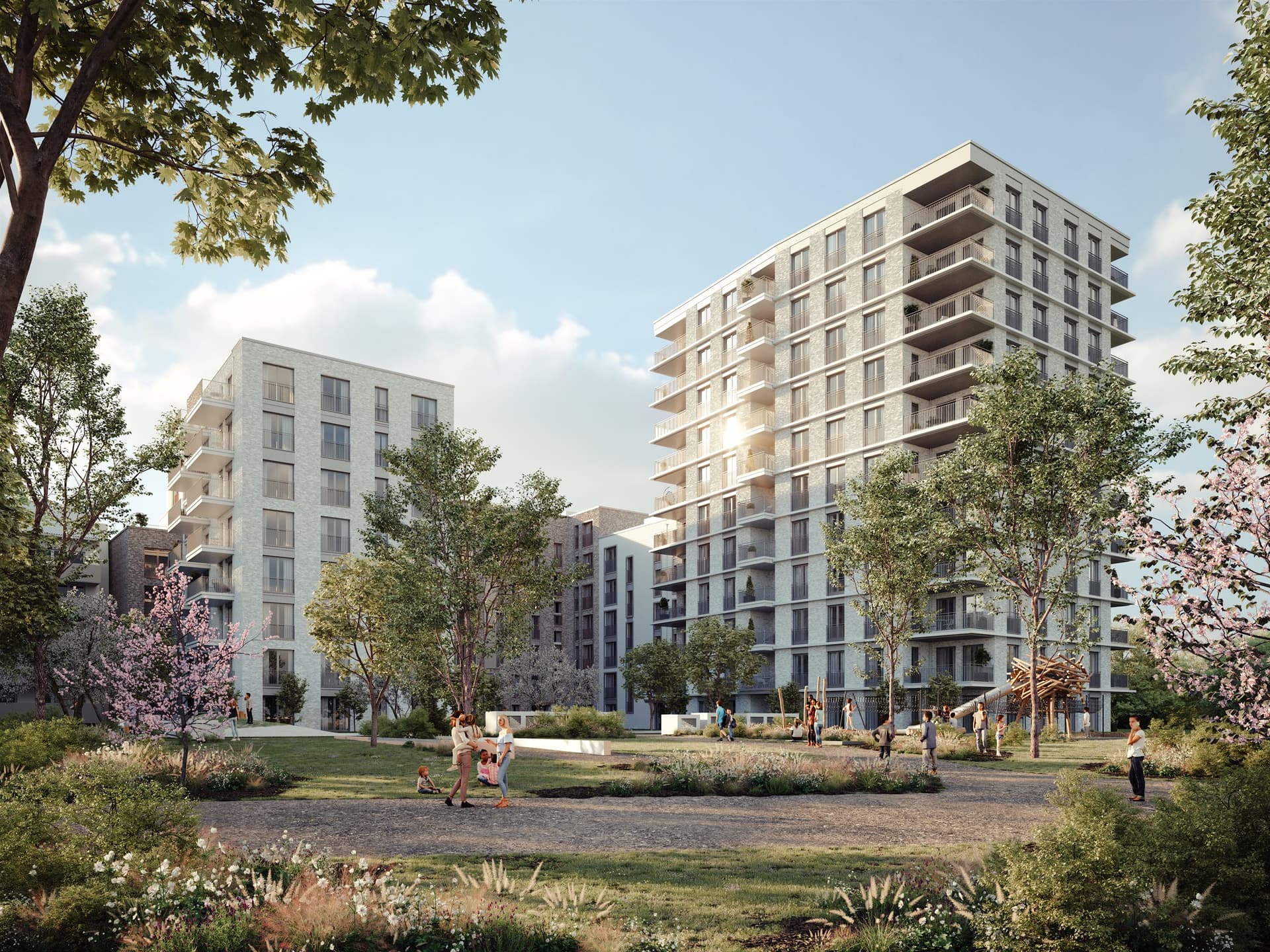 "On a 265° view of the cathedral": Robert C. Spies starts sales for one of Bremen's most important residential districts