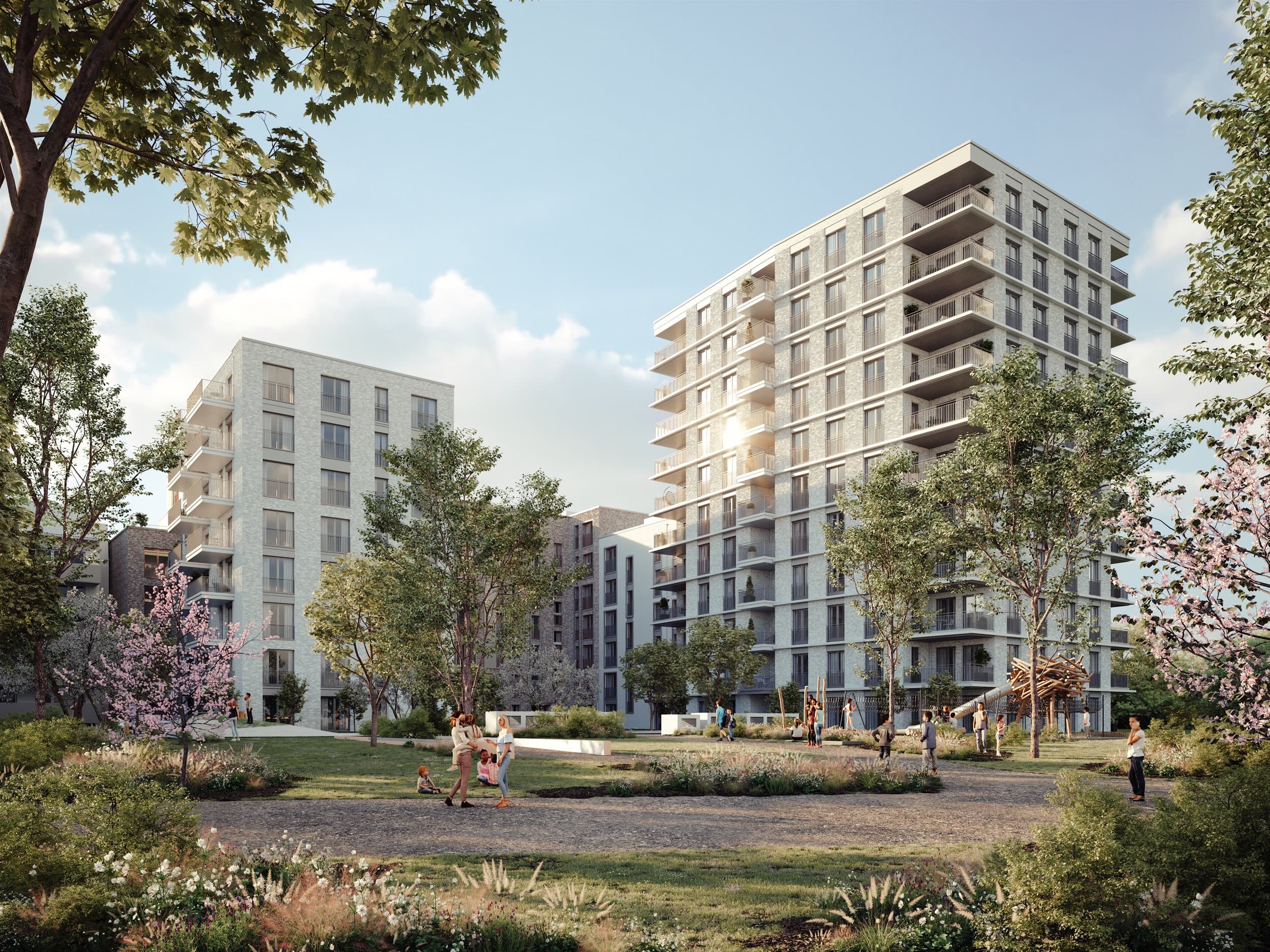 "On a 265° view of the cathedral": Robert C. Spies starts sales for one of Bremen's most important residential districts