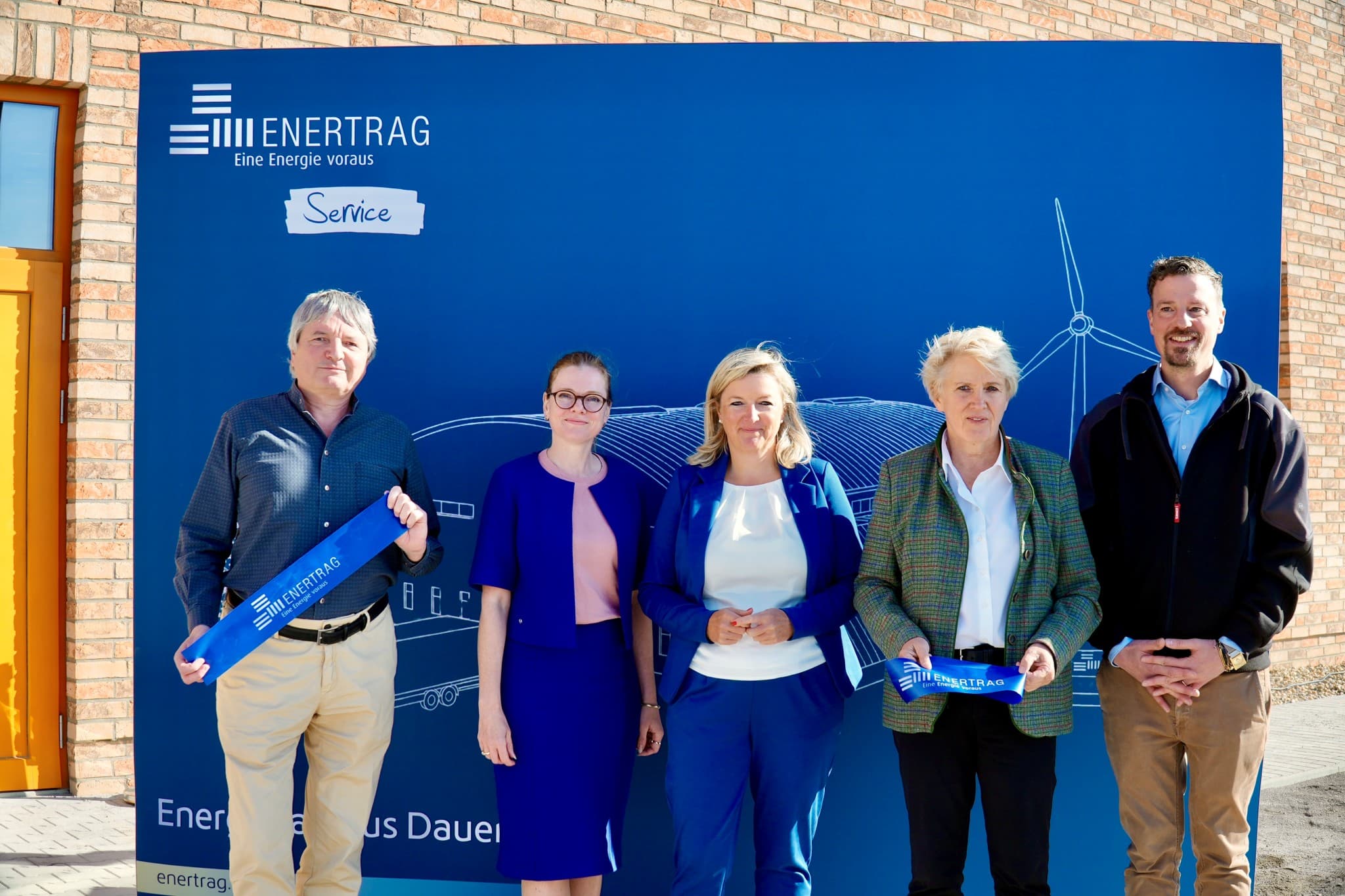 ENERTRAG Service opens "storage facility" at the Dauerthal energy campus