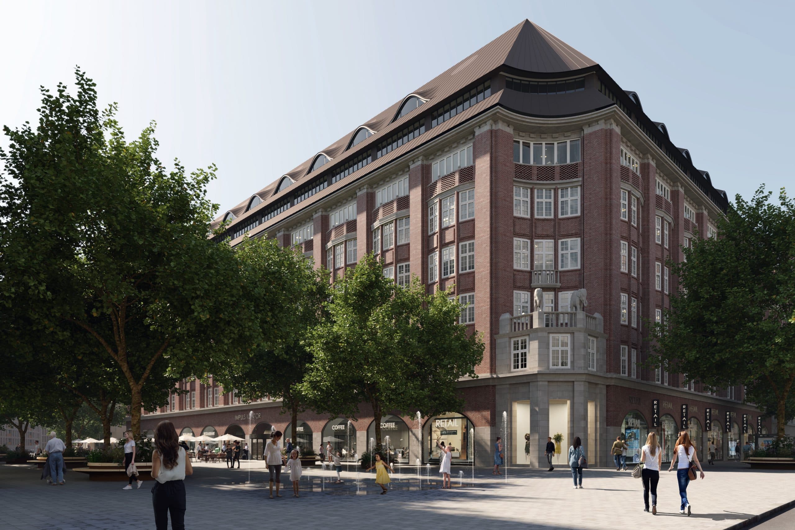 Hamburg: Tishman Speyer lets 2,600 square metres of office space in ‘Ajour’