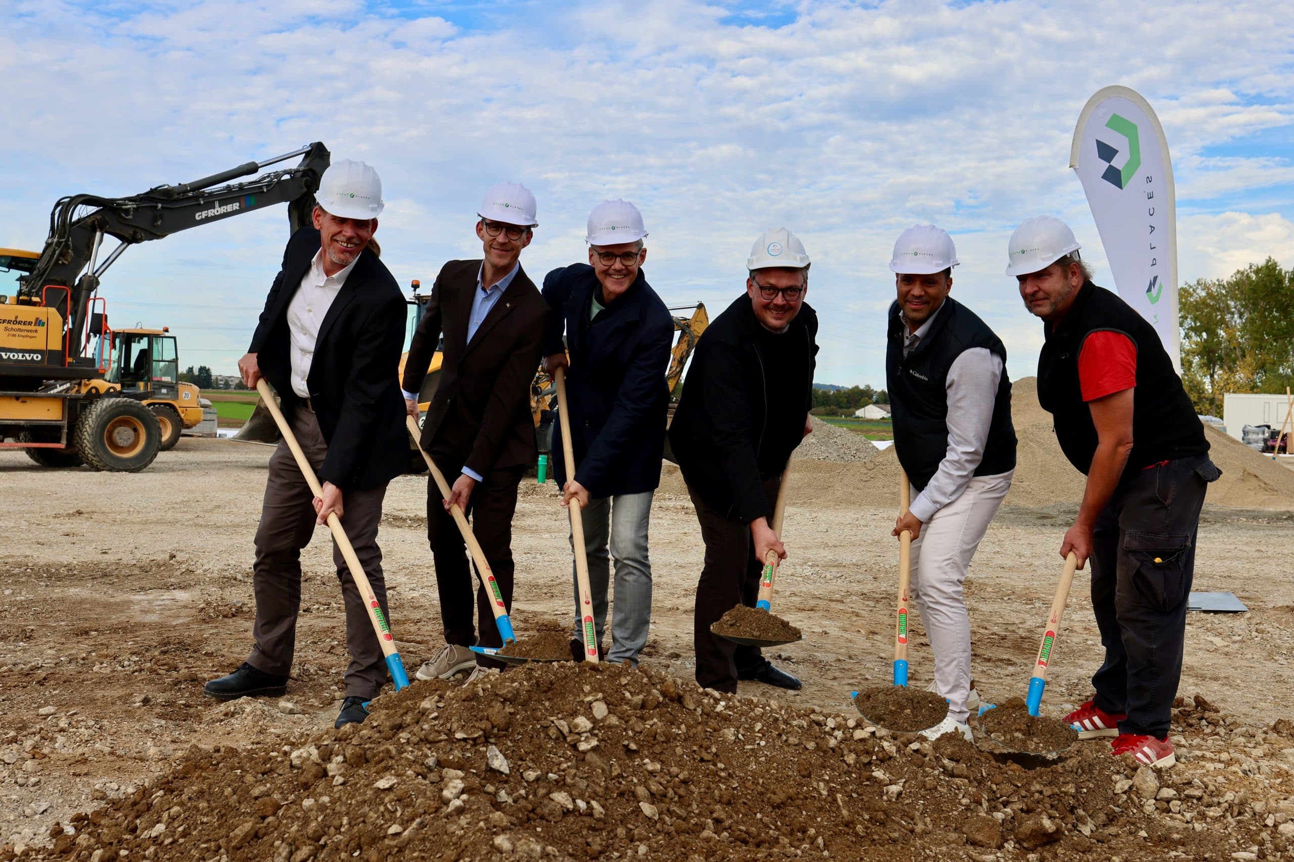 Ground-breaking ceremony in Denkendorf – GreenPlaces to build 30 flexible commercial units