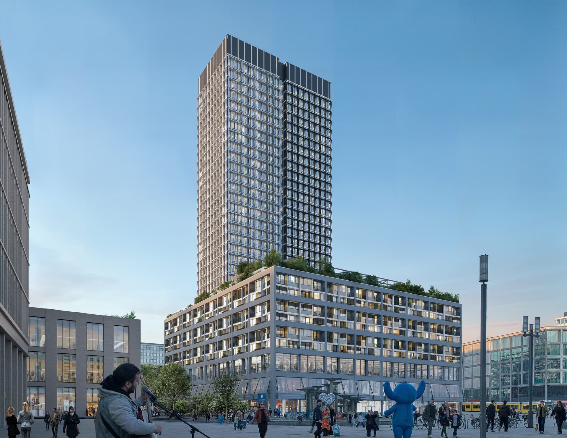 030BLN of Covivio reaches the final height of 133 meters