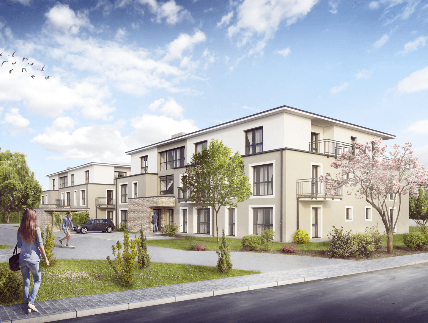 Lindhorst Group plans the Storchenwinkel development – a retirement home as well as rental and owner-occupied flats in Winsen (Aller)