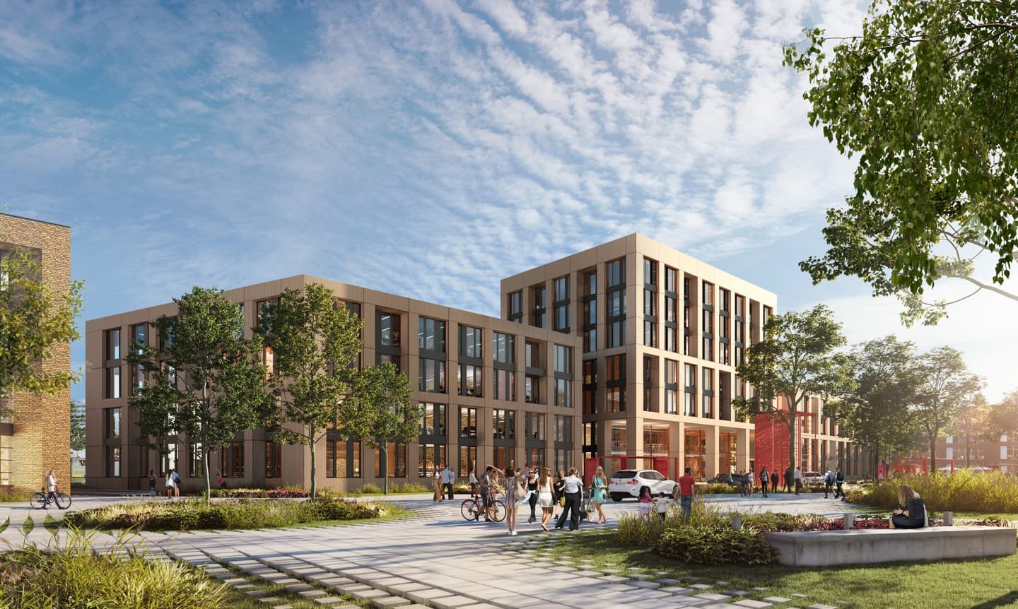 Another milestone for the I/D Cologne district: planning permission granted for the largest solid timber office building in North Rhine-Westphalia