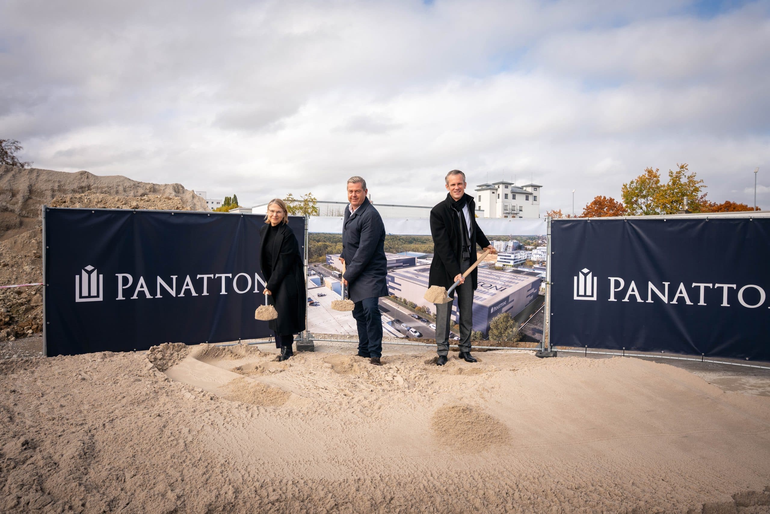 Spatenstich für den Panattoni Park Offenbach auf historischem Industrieareal