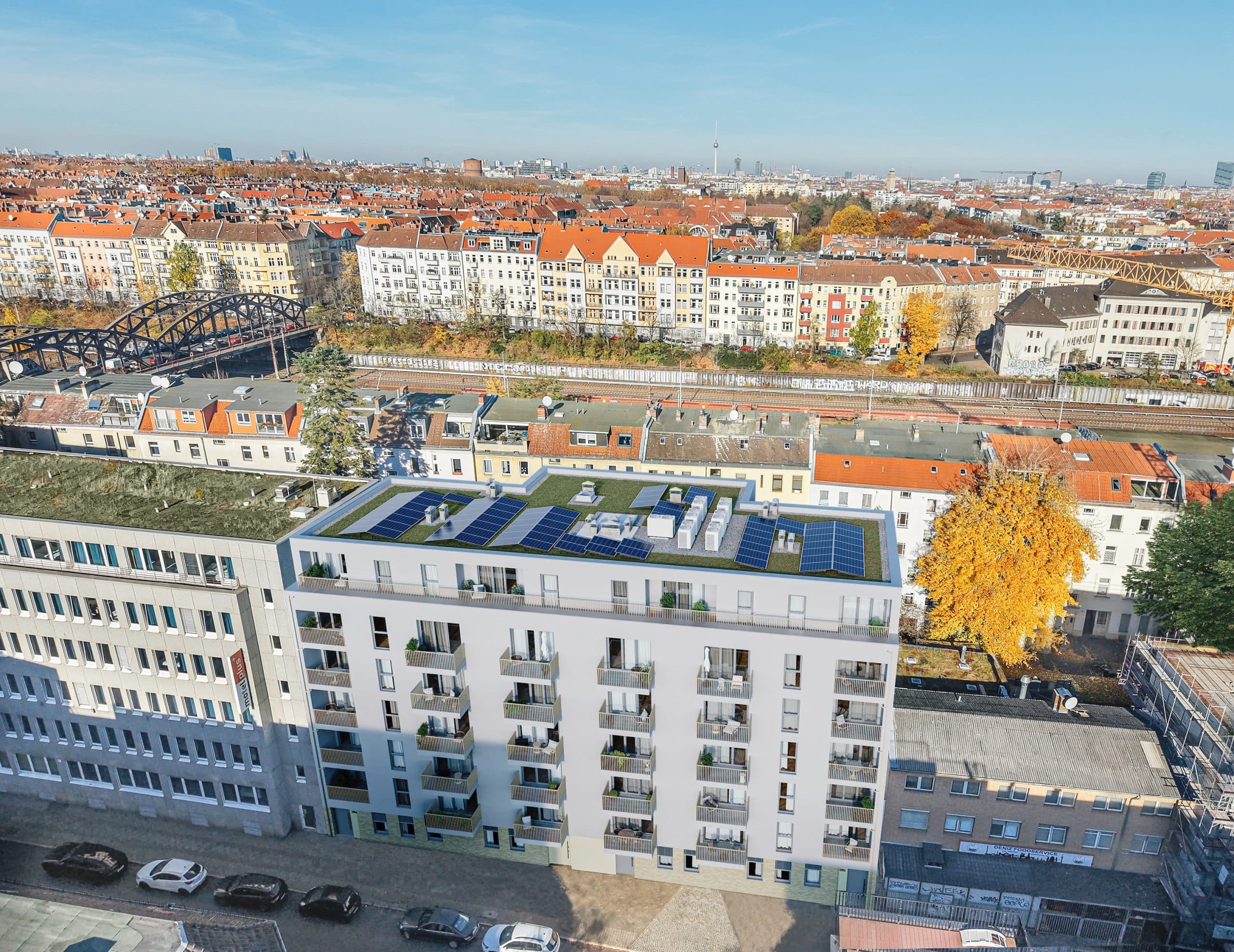 Construction begins on a new housing project on Silbersteinstraße in Neukölln