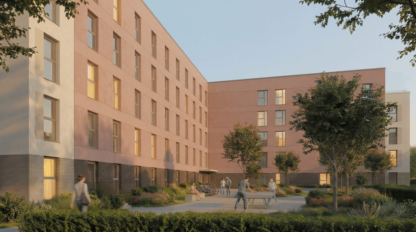 FOX Living starts construction of 189 apartments for student housing (PBSA) in Braunschweig