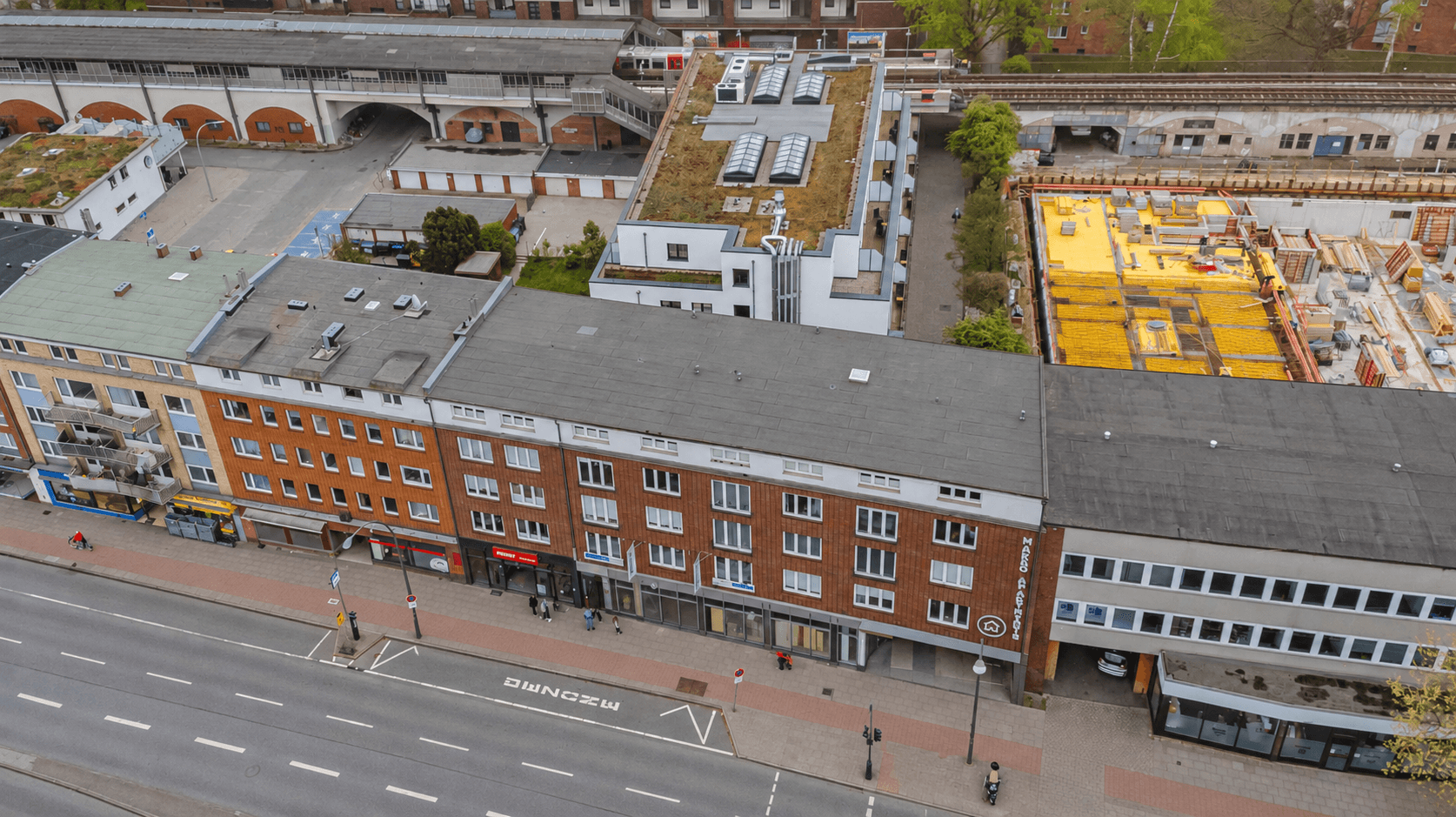 Immobilie Hamburger Straße Luftbild (Copyright: Centralis Immobilien Gruppe)
