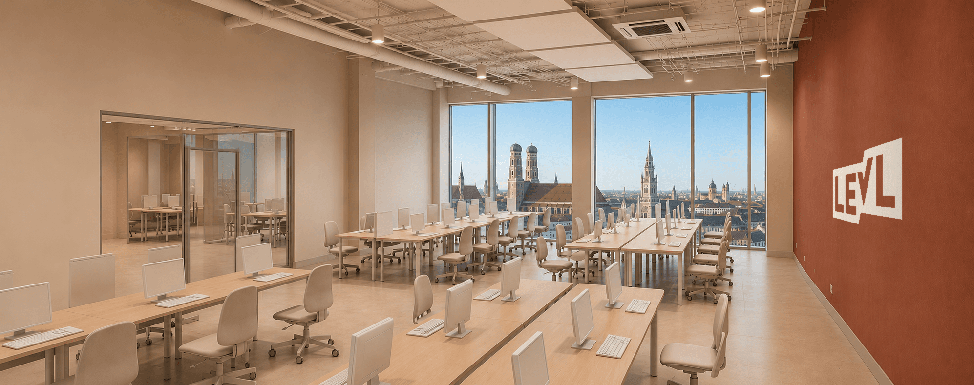 Neue Marke für flexible Arbeitswelten: Bayerische Hausbau Real Estate launcht LEVL
