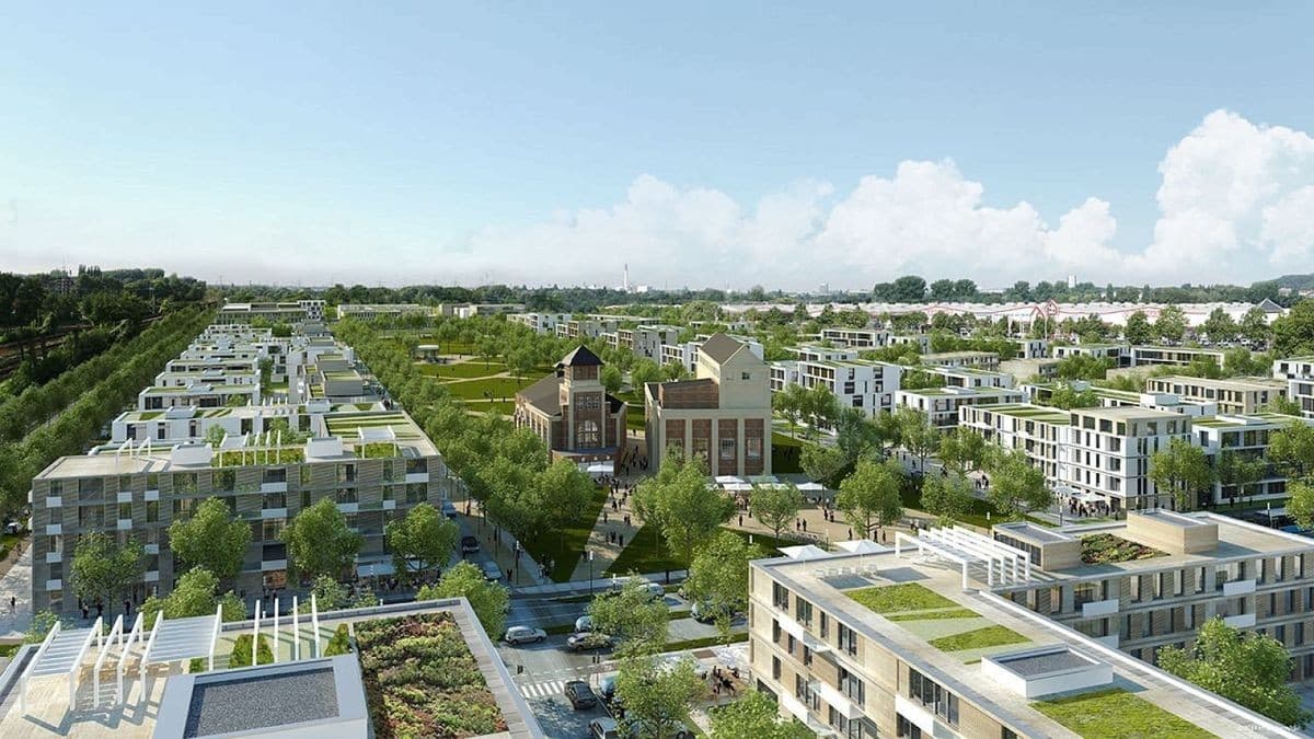 Vastint und Hines entwickeln rund 1.700 Wohnungen auf dem ehemaligen Glasmacherviertel in Düsseldorf