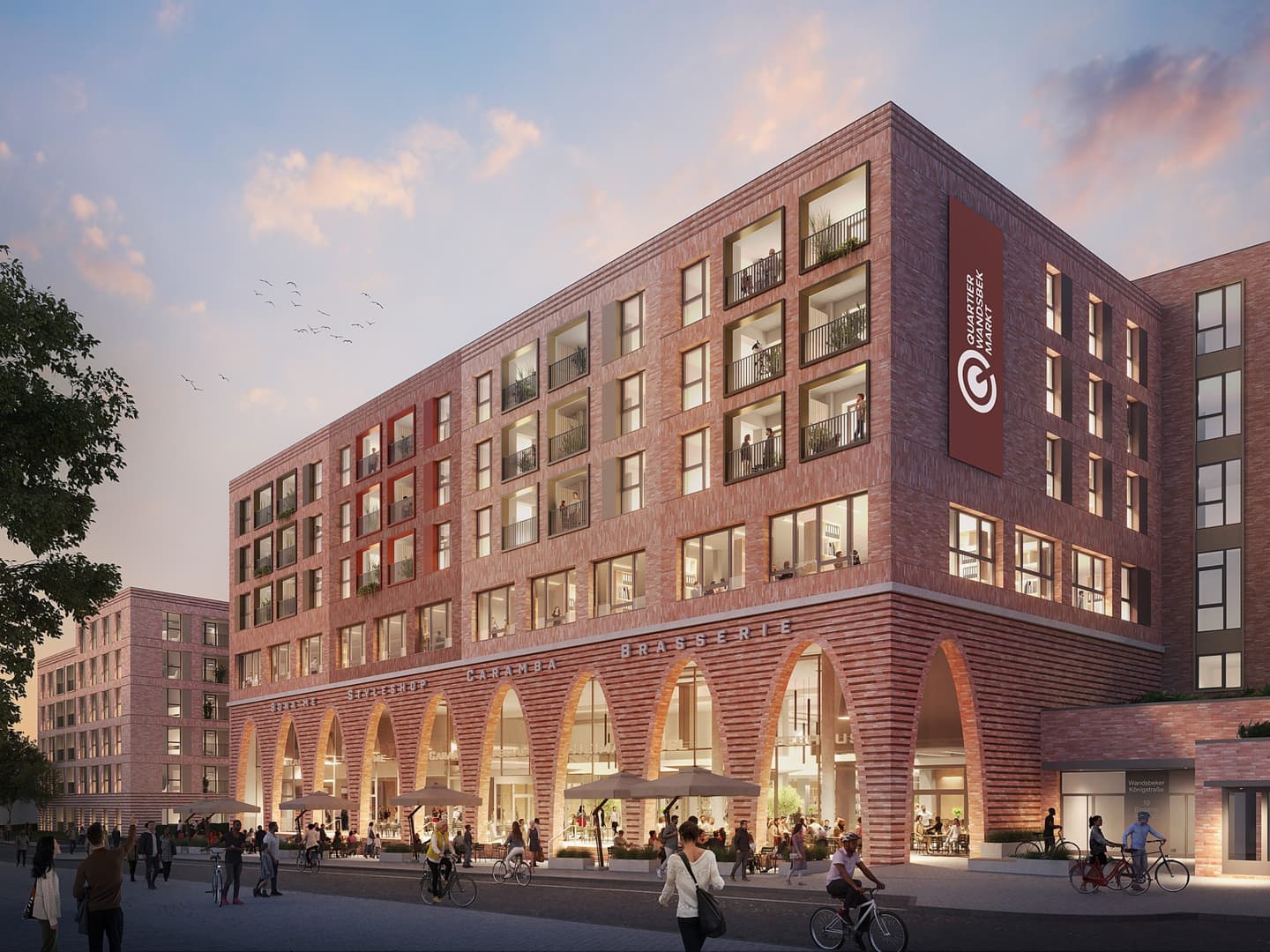 Union Investment receives planning permission for “Quartier Wandsbek Markt” in Hamburg
