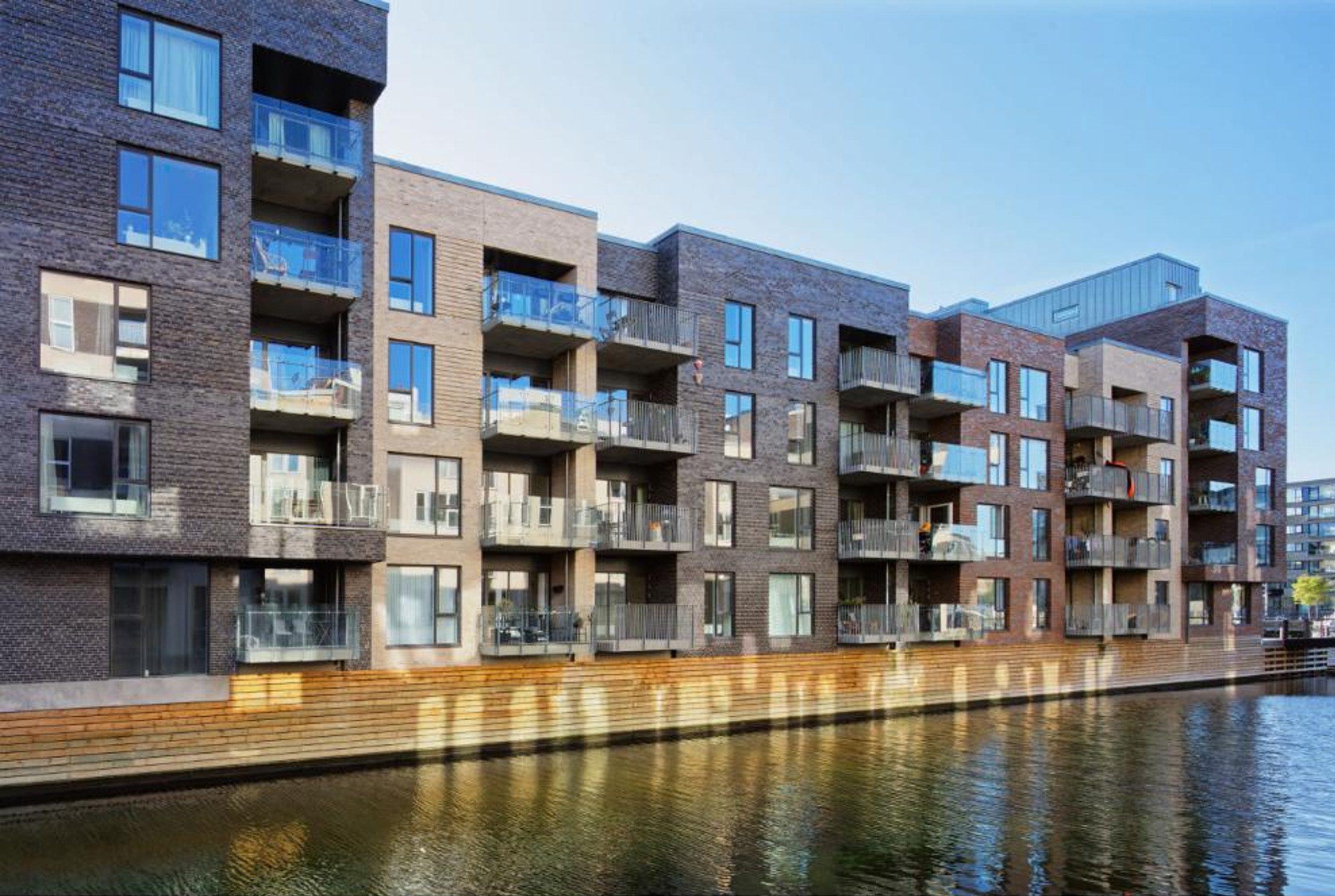 Teglporten. Ansicht Sydhavn / Nordwest.