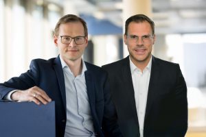 Wolfgang Ködel (links) mit Felix Meyen (rechts)