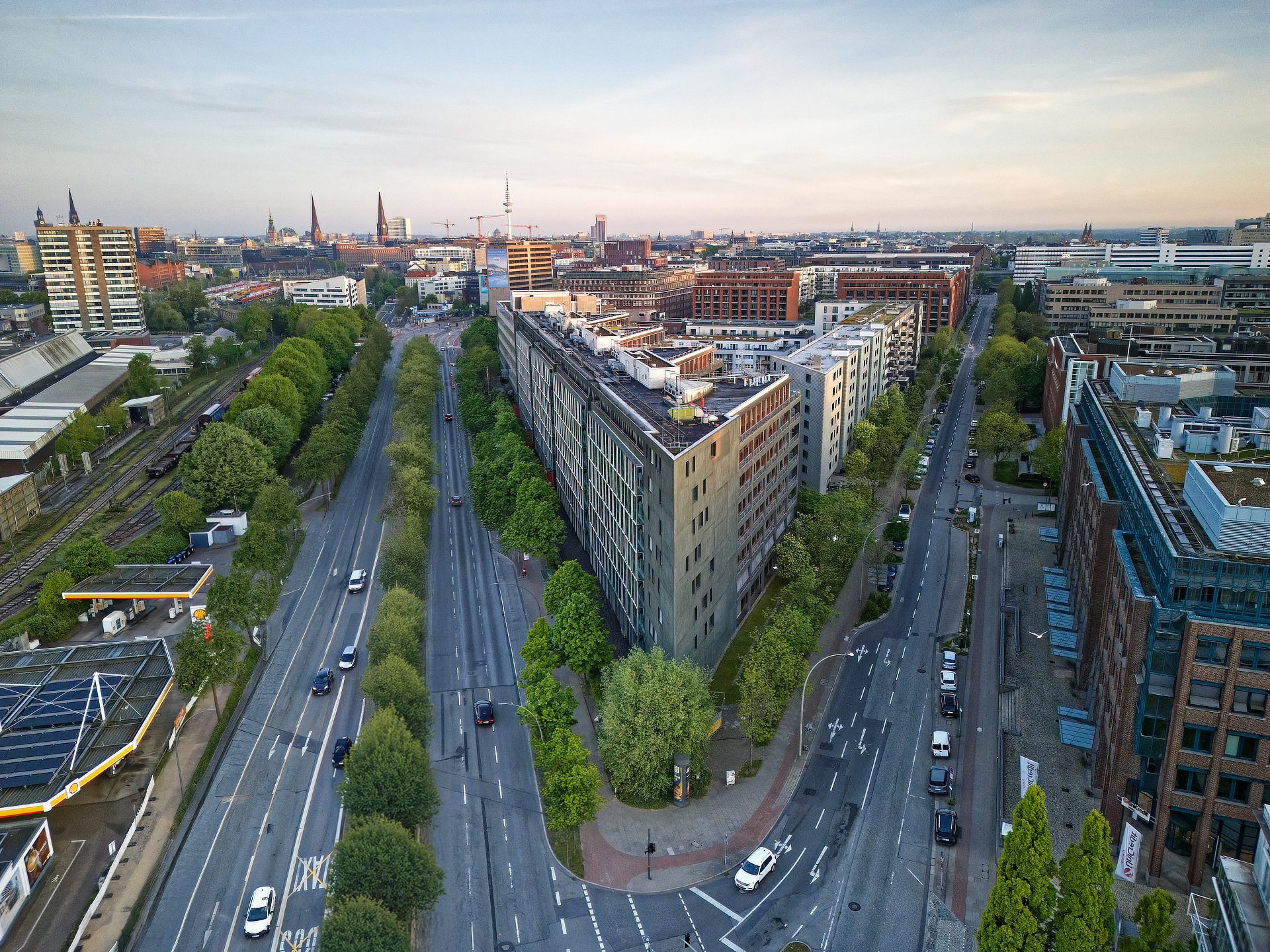 VTG-center – luftbild aus halber höhe 24HAMMERBROOK