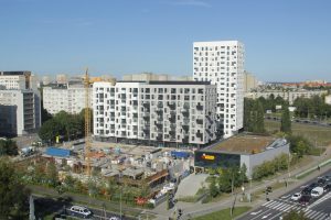 Bauprojekt. Poznań, Polen