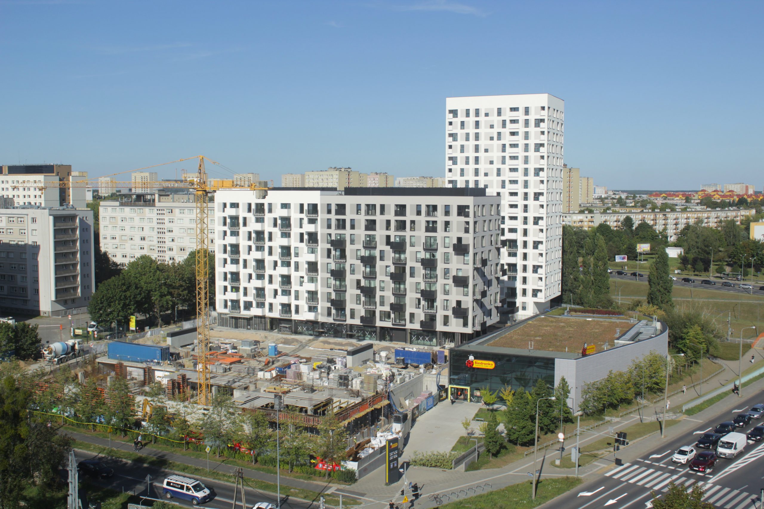 Bauprojekt. Poznań, Polen