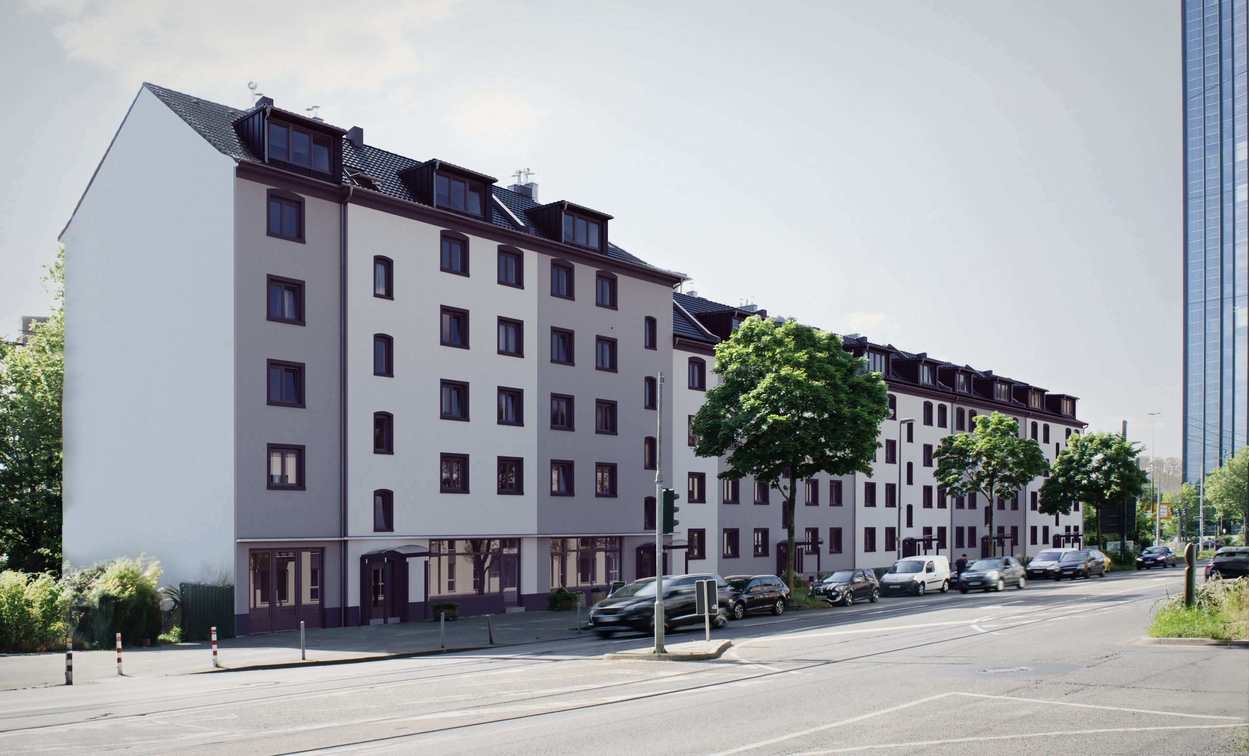 Wohnkomplex in Düsseldorf