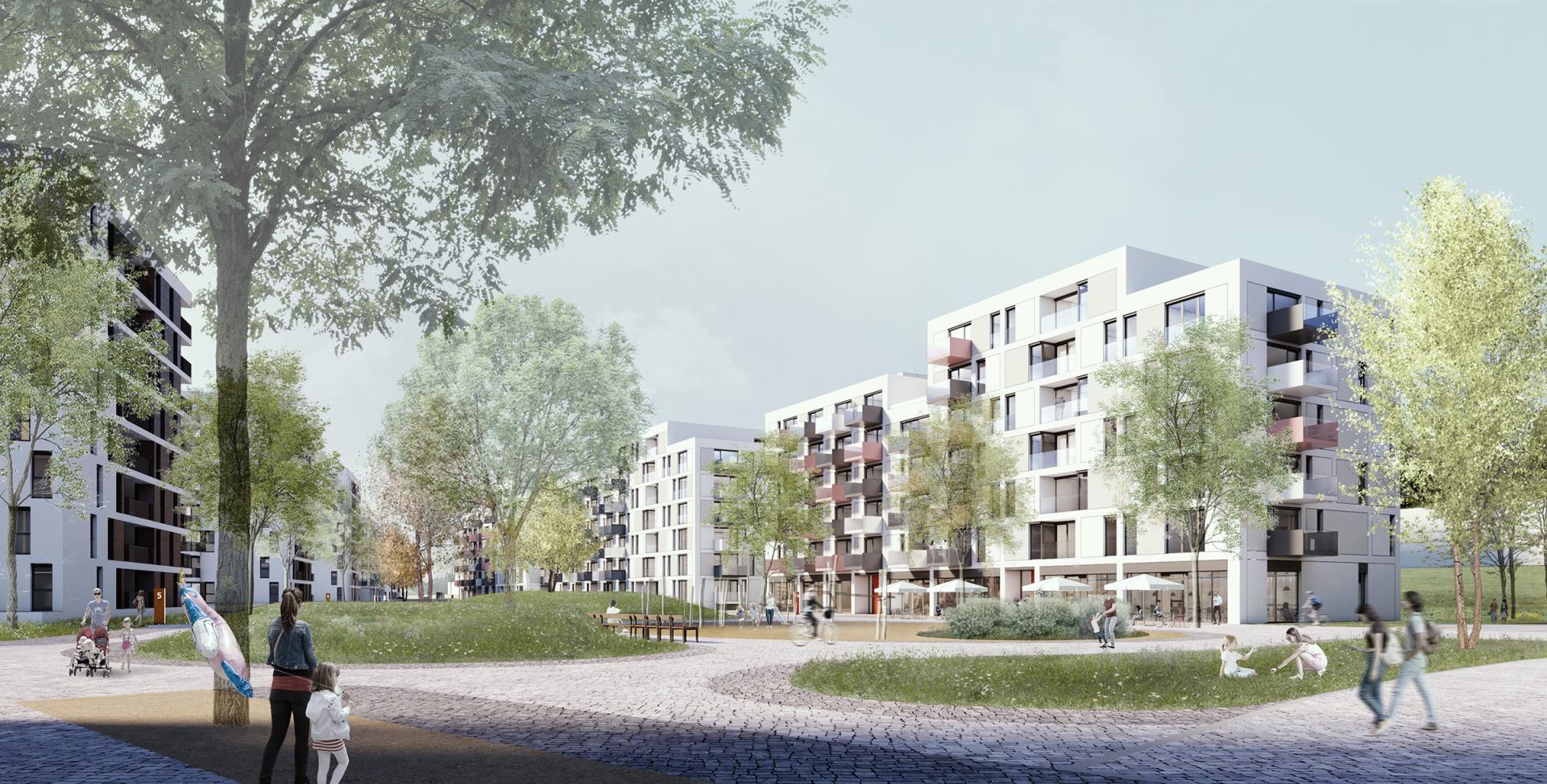 Wohnquartier Marienhöfe in Berlin