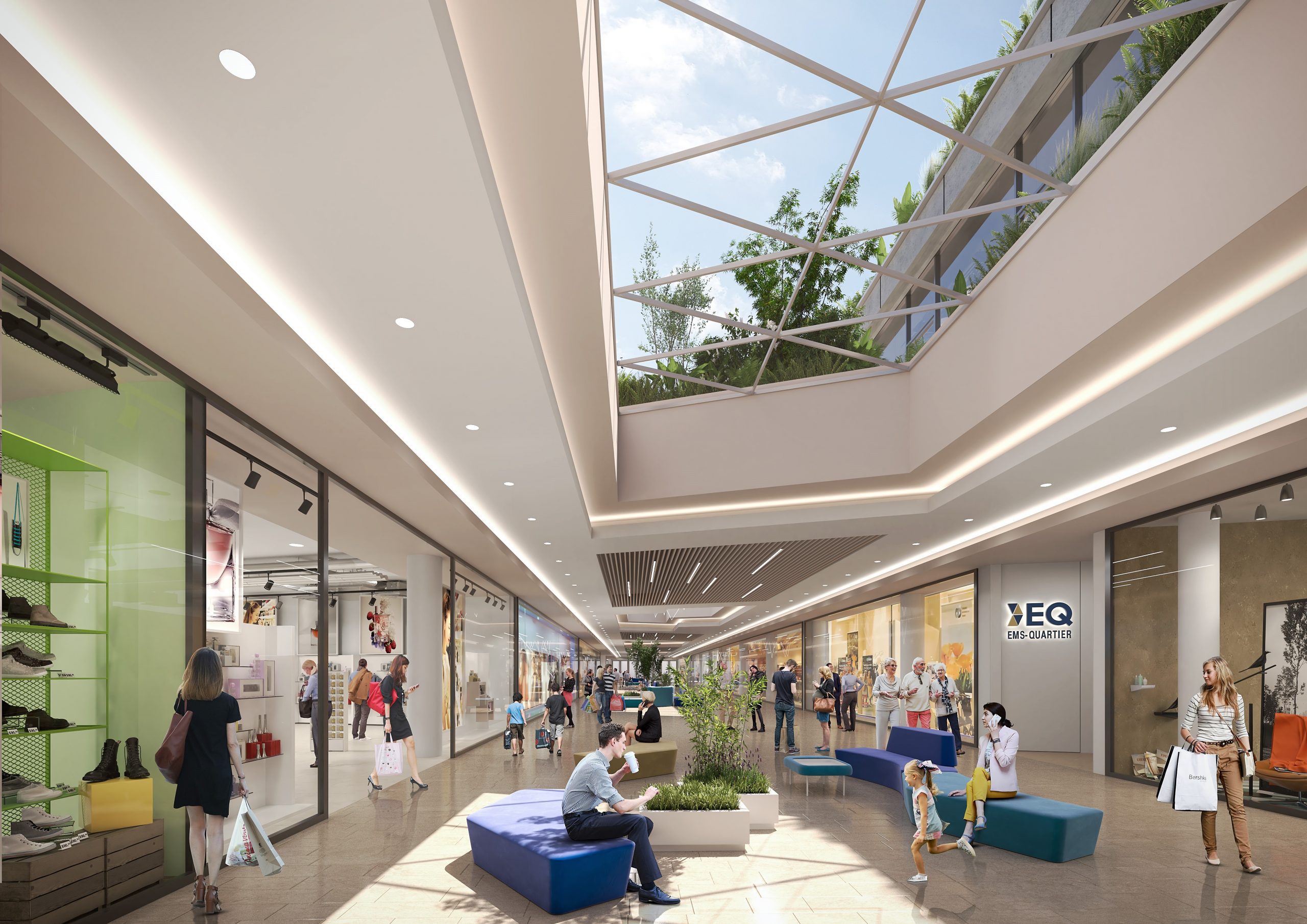 Ems-Quartier Meppen Umbau Bild: Lindhorst Gruppe