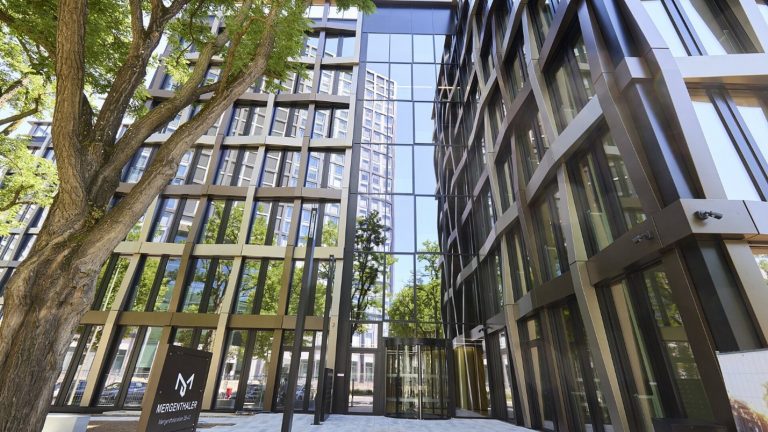 Entrée des MERGENTHALER im Juli 2025
(Quelle: WÖHR + BAUER GmbH)