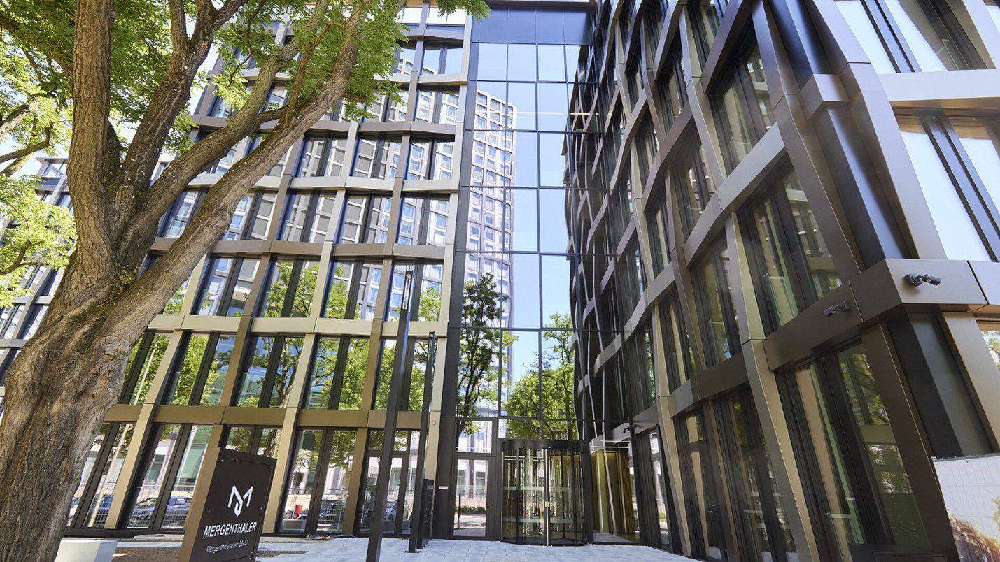 Entrée des MERGENTHALER im Juli 2025
(Quelle: WÖHR + BAUER GmbH)