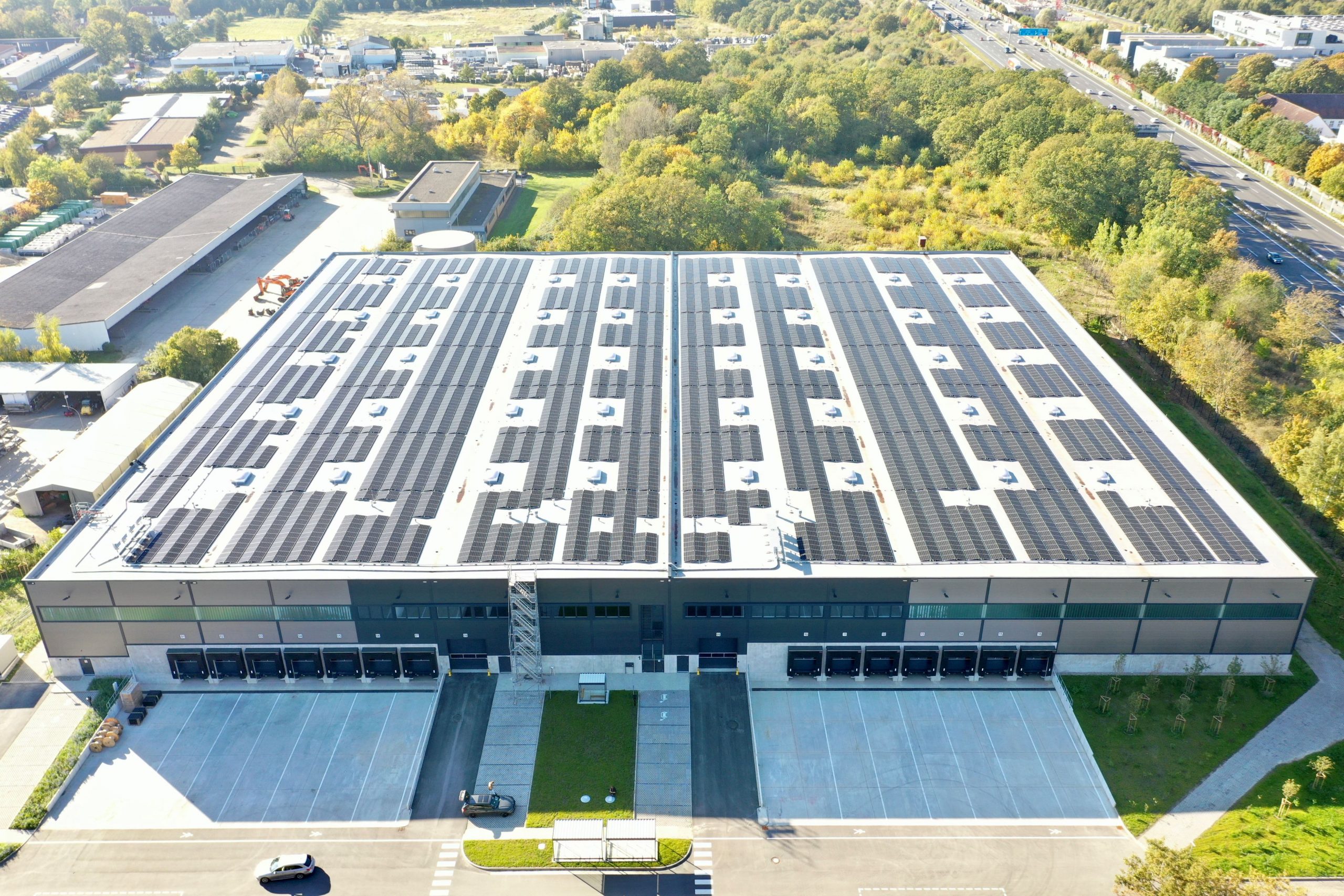 Luftaufnahme von Braunschweig