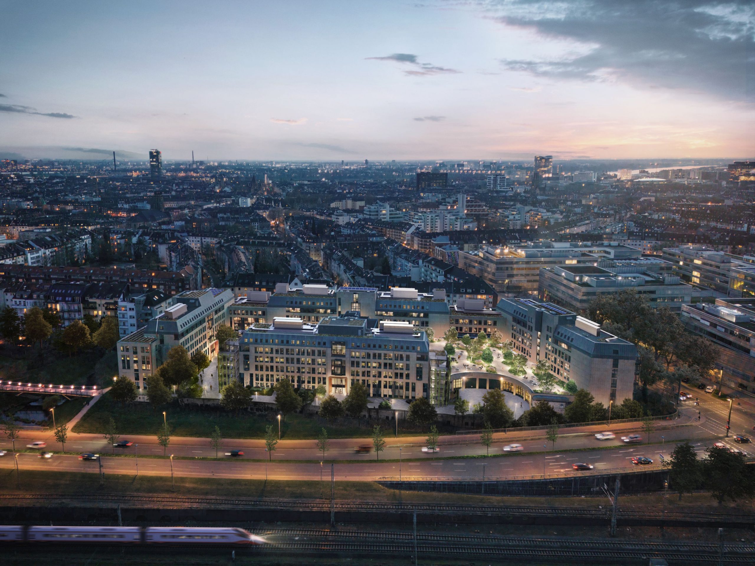 YORCKS Gebäudeensemble in Düsseldorf