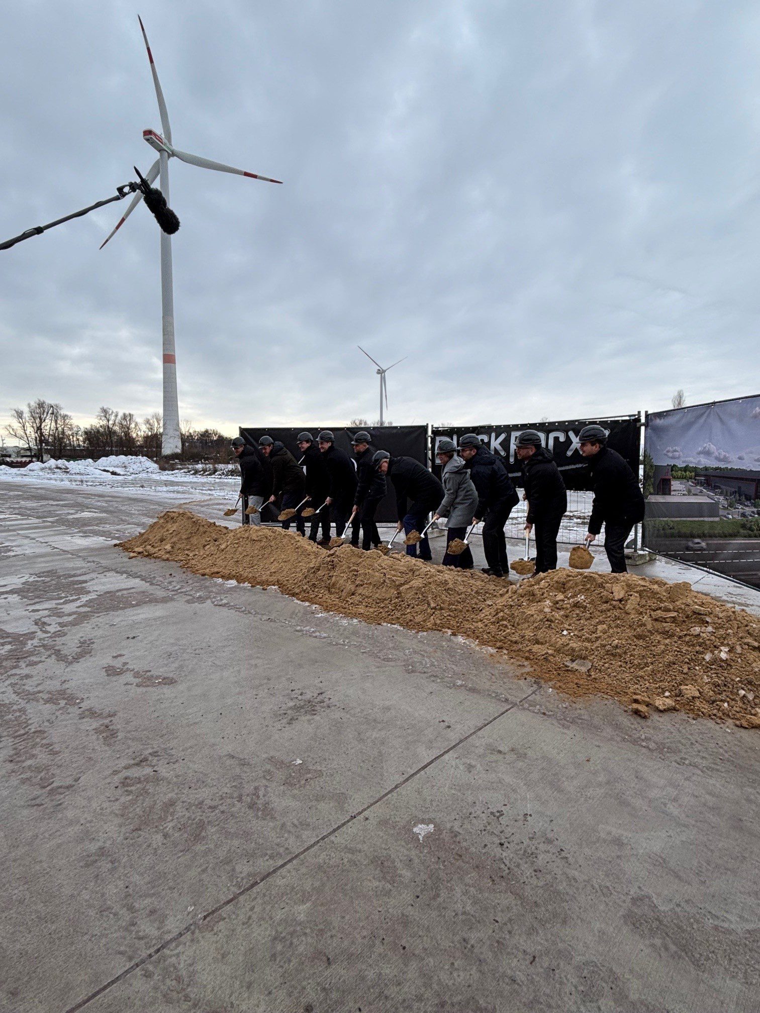 Visualisierung des Logistikparks in Bremen