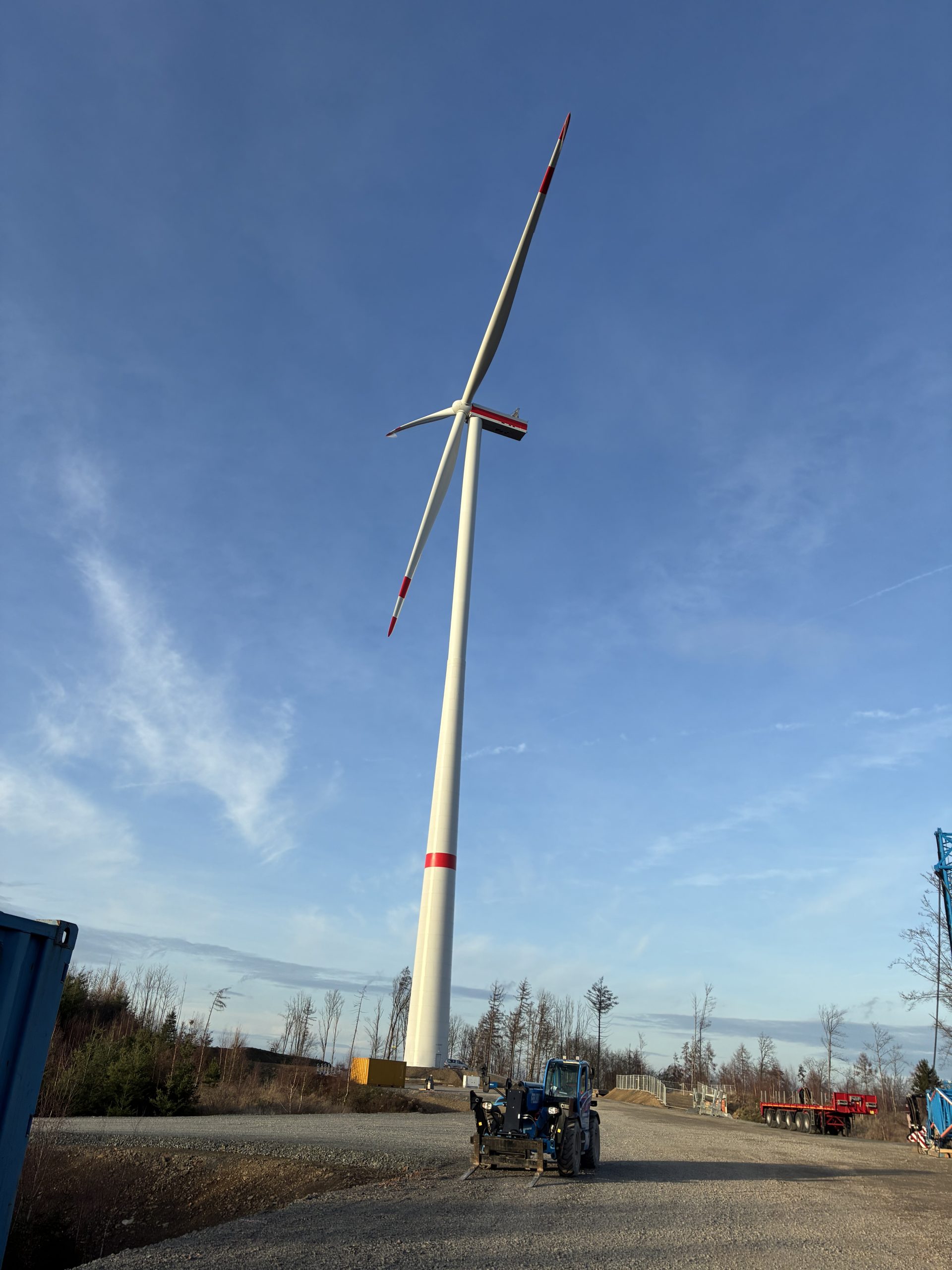 Windpark Iserlohn in Nordrhein Grafik