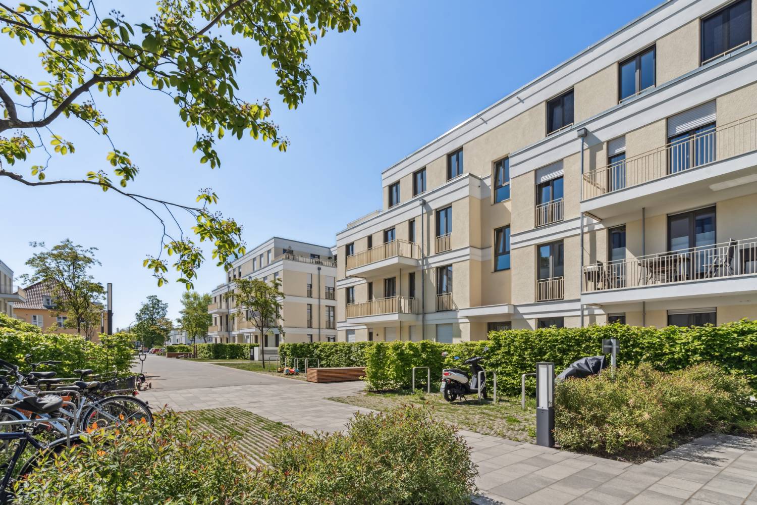 Neubau-Wohnanlage in Berlin-Kladow