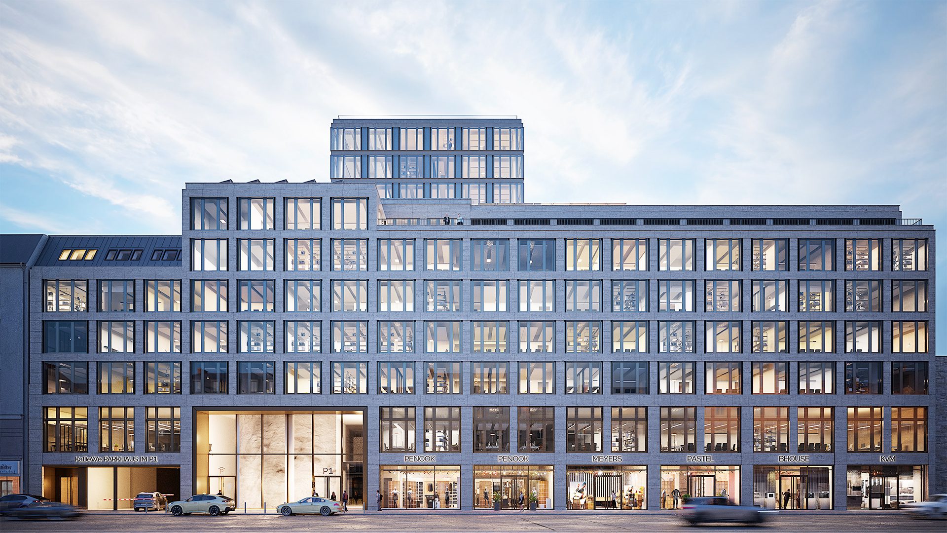 Visualisierung des P1 Projekts in Berlin