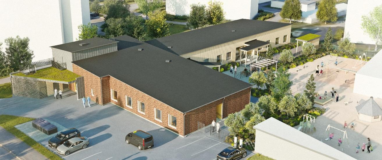 Care home to be constructed in Pirkkala (impression) Source: Aedifica