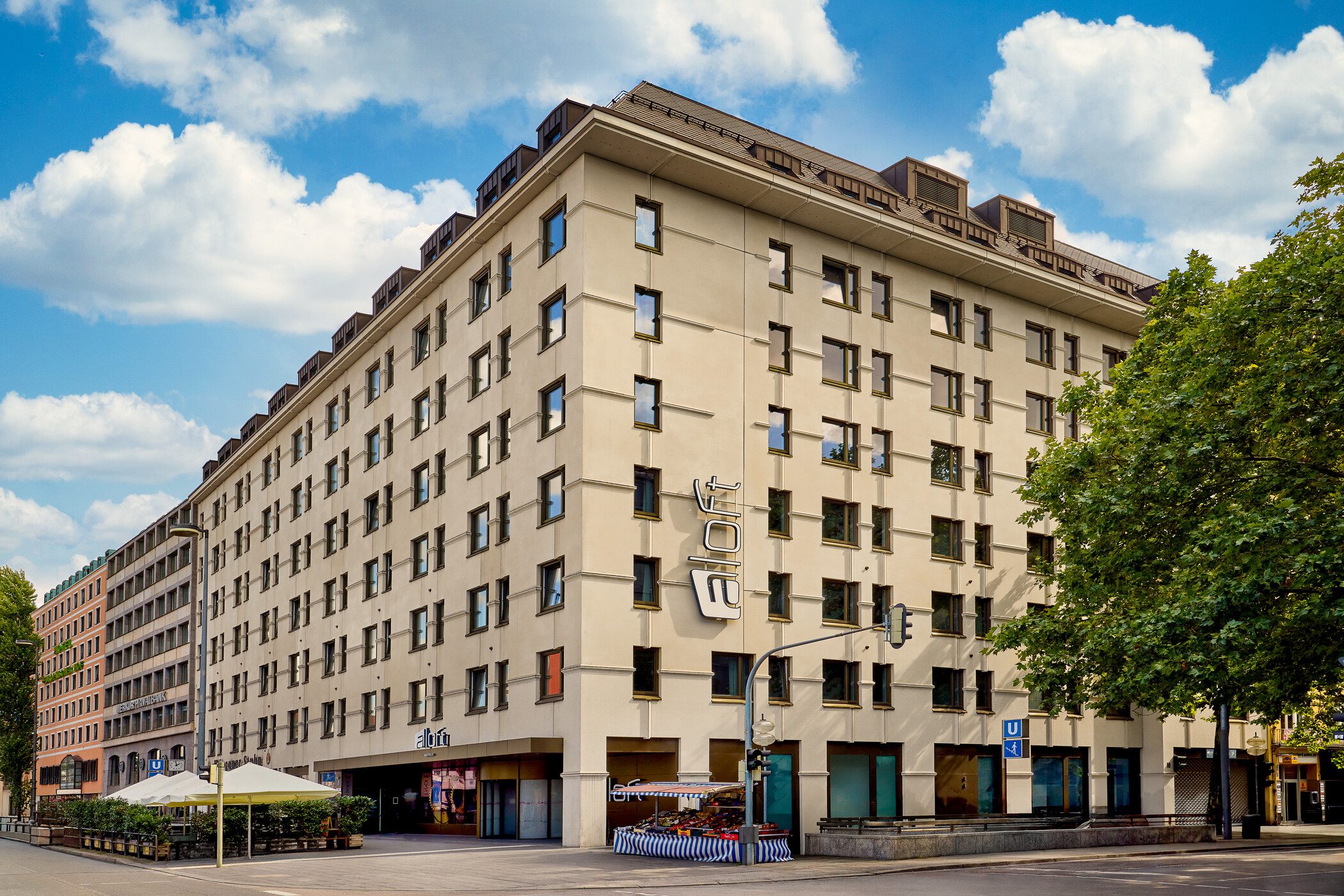 Das Mixed-Use-Objekt in der Bayerstraße