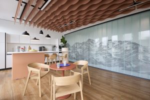 Modernisierte Büroflächen im Meandris, Frankfurt