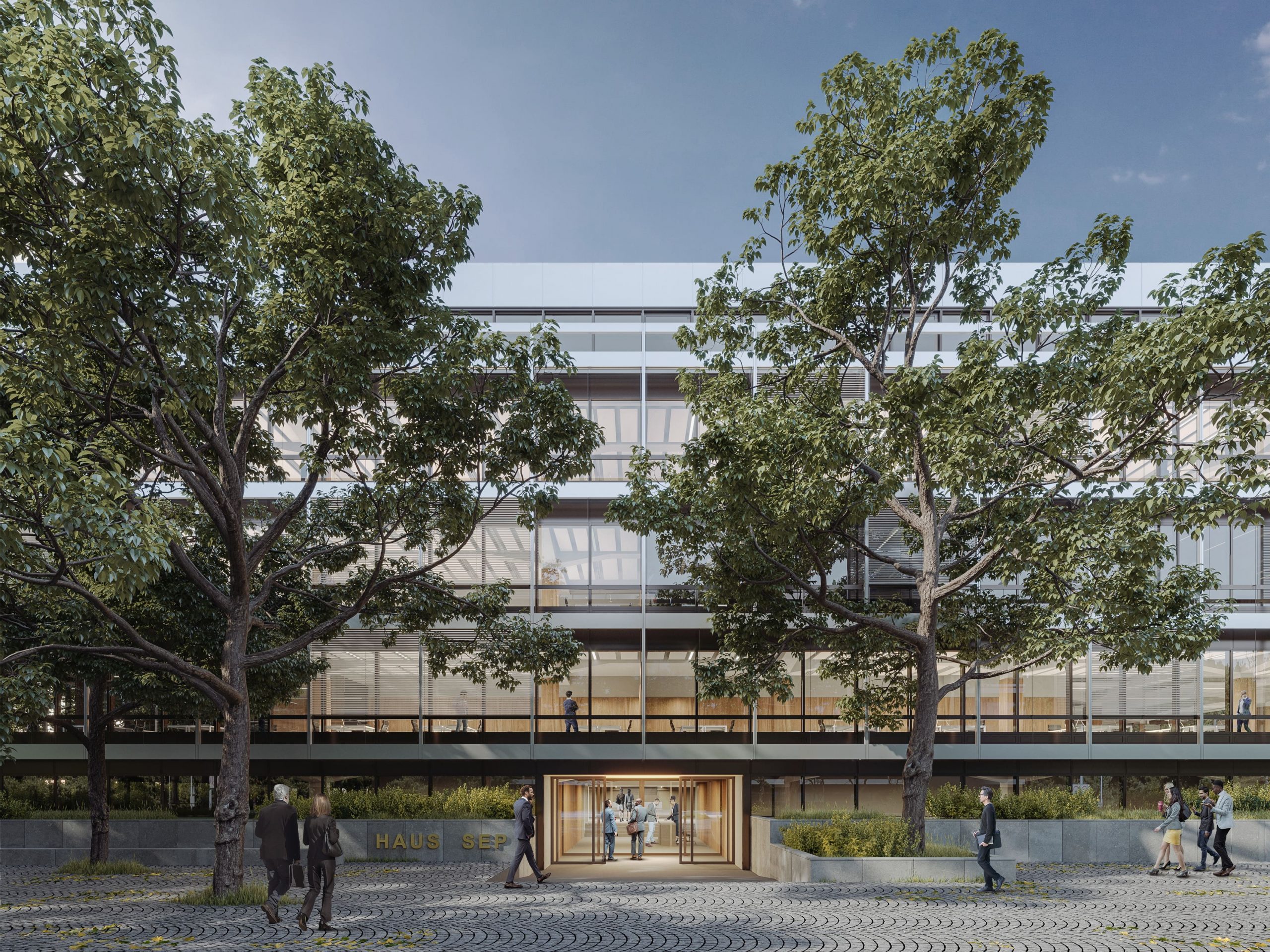 Eingang Rufhaus (Credits: Atelier Kempe Thill)