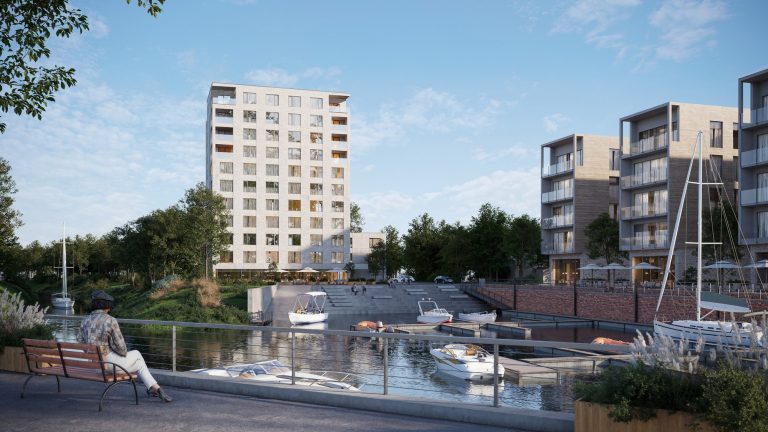 Visualisierung Allertower Celle, Niedersachsen, ein Projekt der Lindhorst Gruppe

Urheber: plan- & bauwerk Winsen/Aller GmbH, Jan von Hörsten