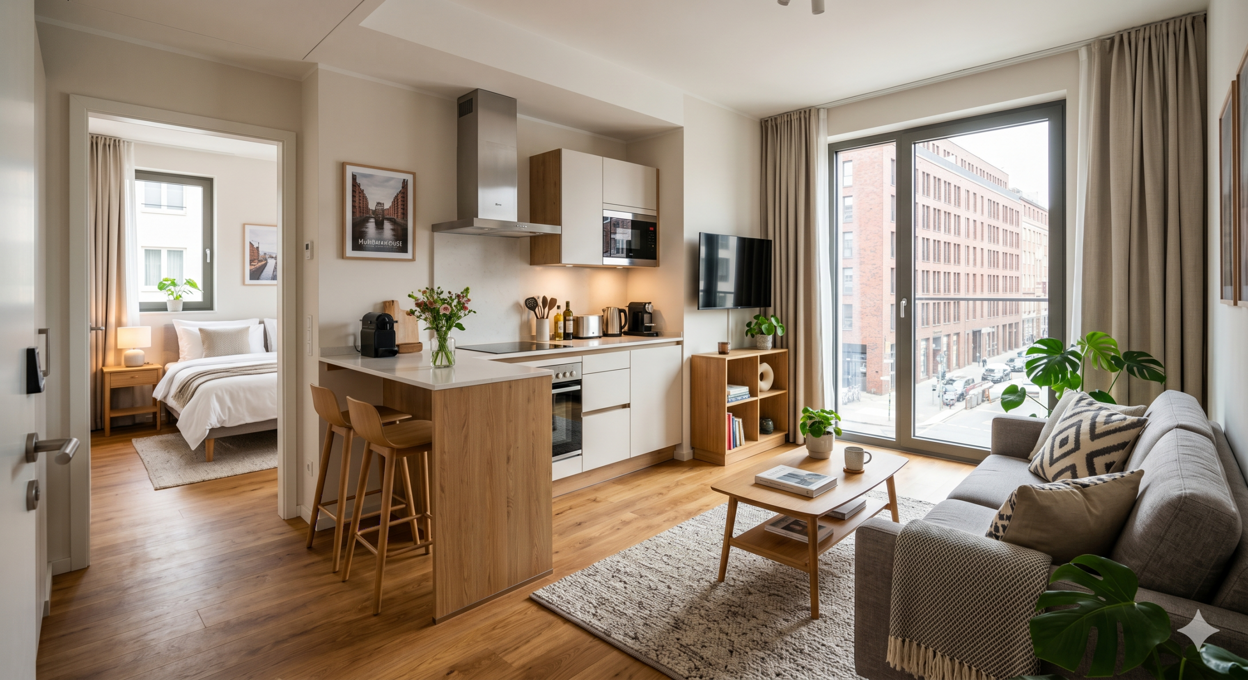 Symbolbild Service Apartments Quelle: Gemini/KI