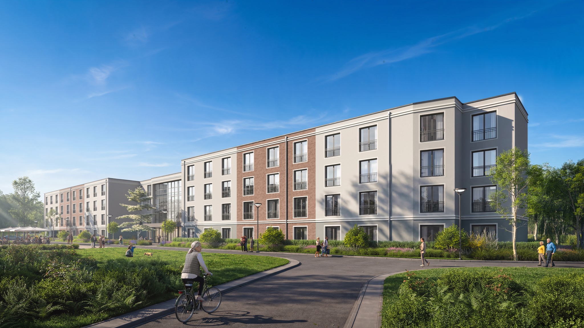 Visualisierung compassio Seniorenresidenz Kassel-Bettenhausen, Hessen, ein Projekt der Cureus
…Download hier…
Urheber: Imagineering 3d/Christina Tölle