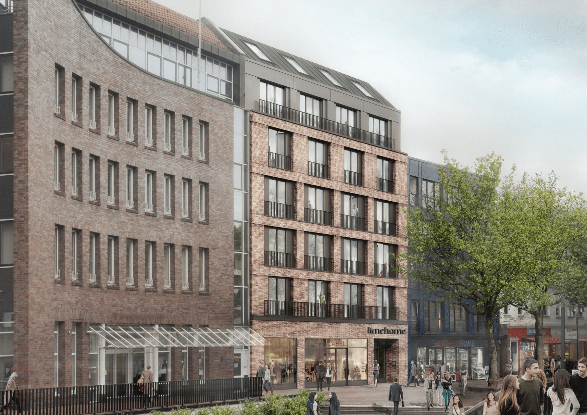 Visualisierung Lüneburger Straße 5, Hamburg (Bildquelle: Centralis)