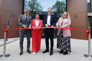 Eröffnung des Yorcks Campus in Düsseldorf mit Ulrich Höller und Simone Bruns