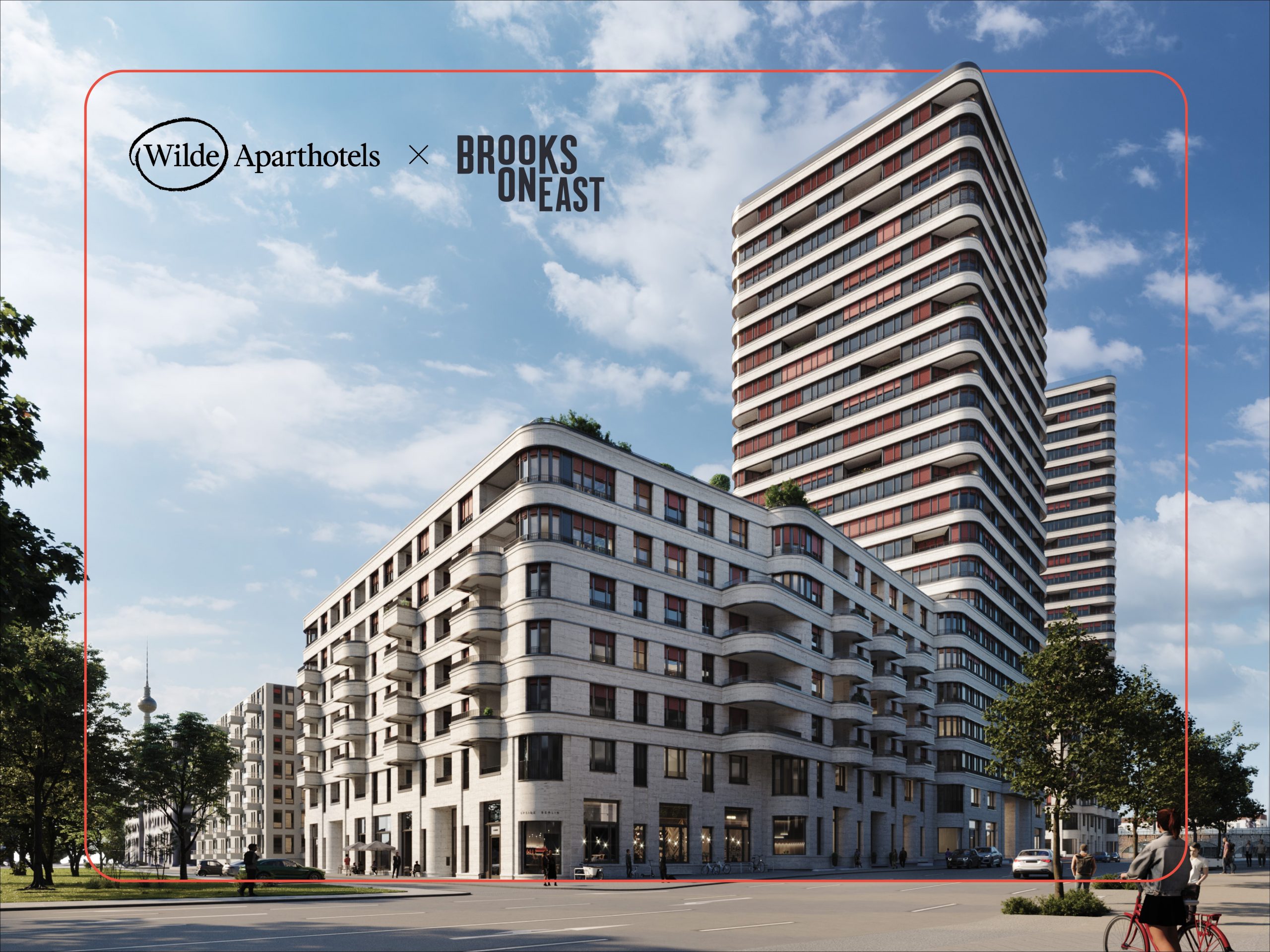 Das Immobilienprojekt Brooks on East; Bildquelle: Wilde / Red Square