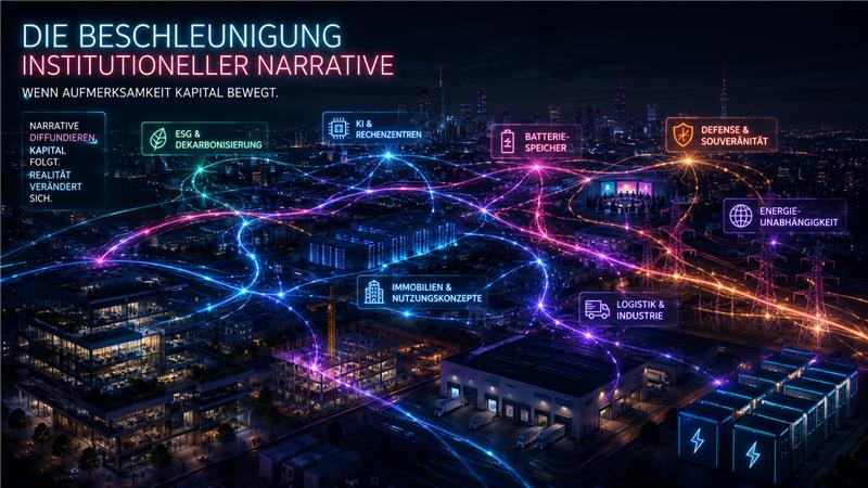 Die Beschleunigung institutioneller Narrative