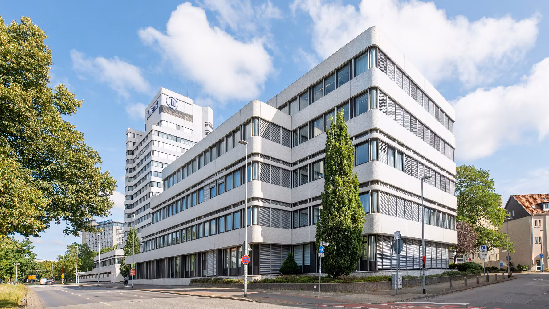 Bürogebäude Lange Laube 31 in Hannover; Bildrechte/Image rights: Aroundtown SA