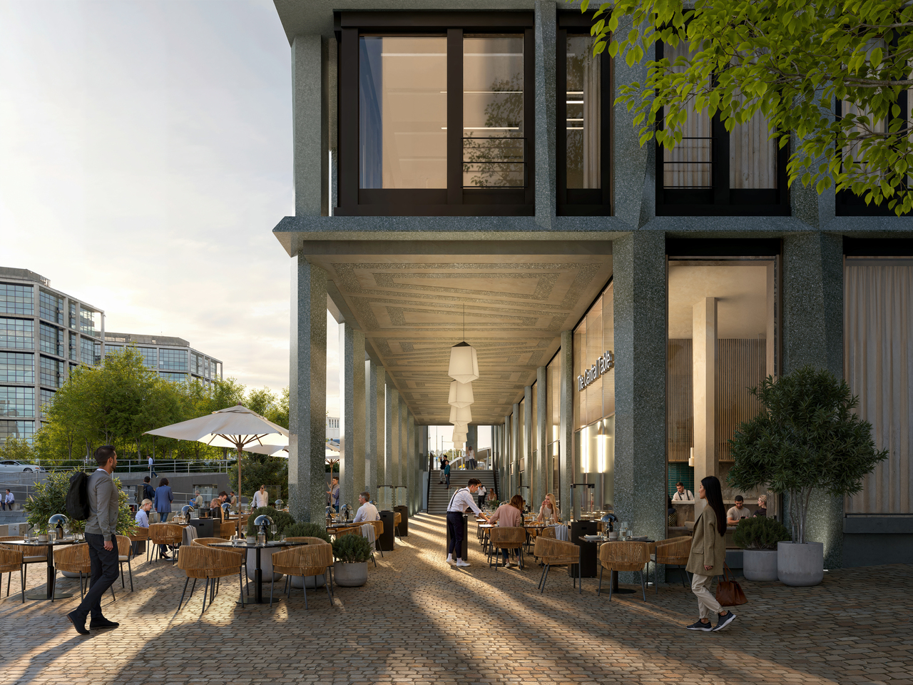 Arkaden Alexander-von-Humboldt-Haus, Berlin Copyright: CAImmo