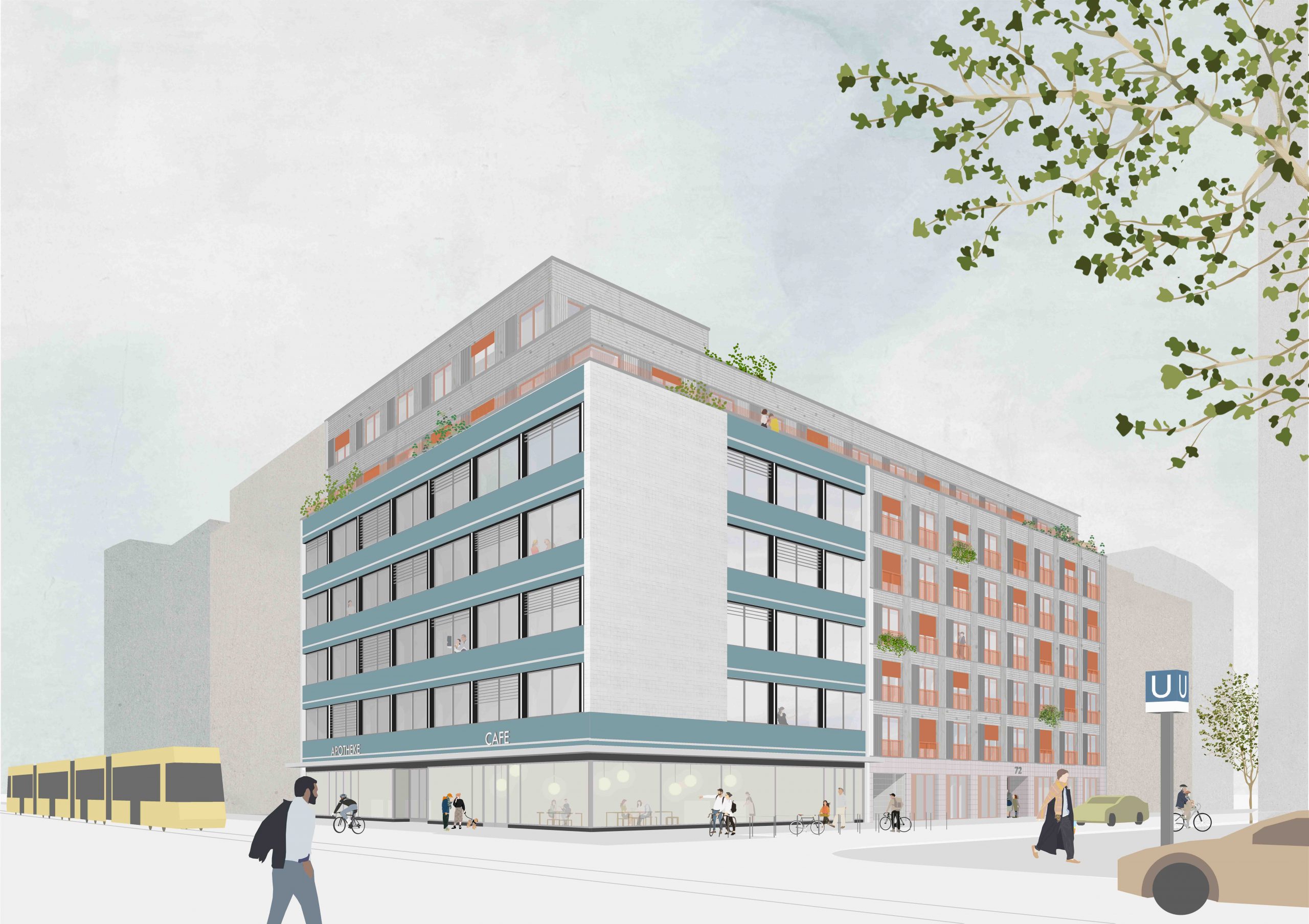 MOANOVA. Visualisierung: ALAS Alarcon Linde Architects