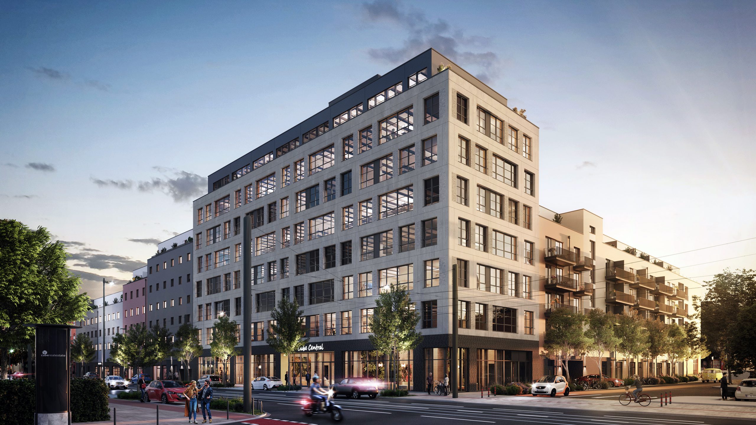 Ansicht Stadtquartier Central 378
(Copyright: ZBI Gruppe)