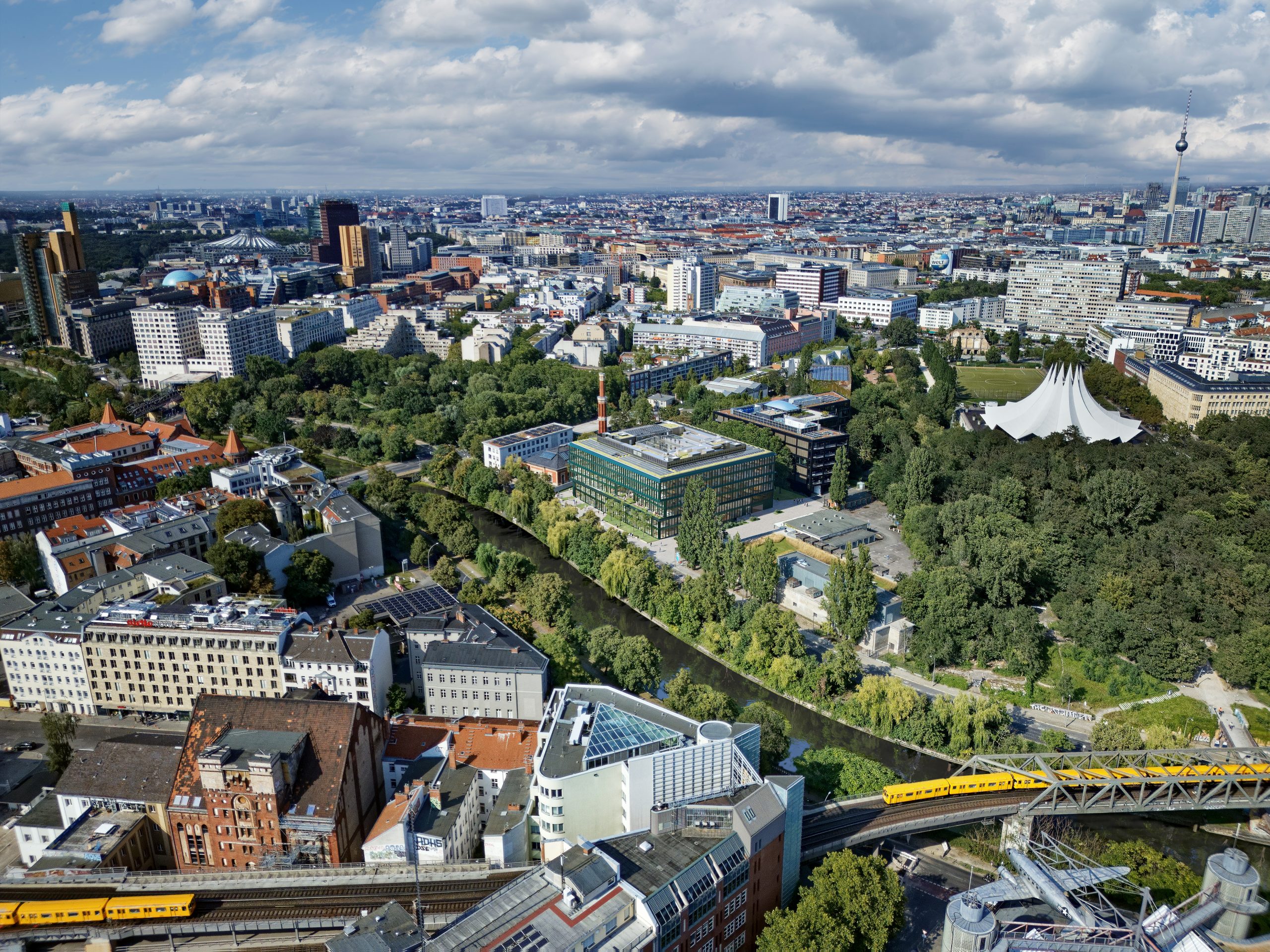 Skygreen, Berlin
Luftbildmontage  (Quelle: CA Immo)