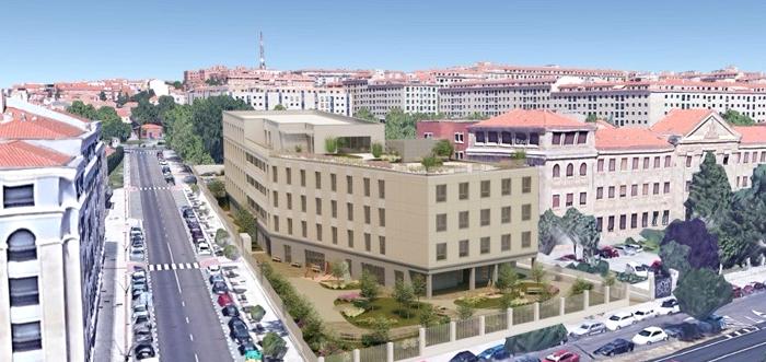 Care home to be constructed in Salamanca (impression)