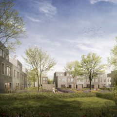 Visualisierung der geplanten Wohnhäuser im Landwehrviertel Osnabrück. Bildquelle: ASP ARCHITEKTEN