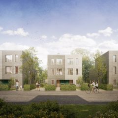 Visualisierung der geplanten Wohnhäuser im Landwehrviertel Osnabrück. Bildquelle: ASP ARCHITEKTEN